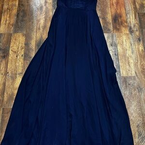 Windsor Navy Blue Elegant Maxi Dress